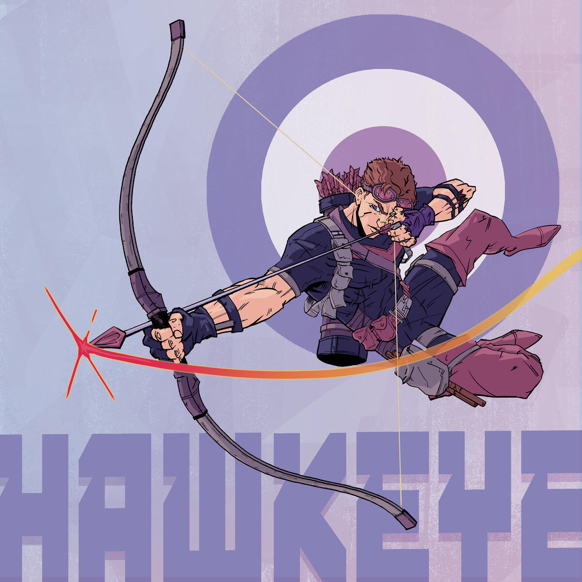 Hawkeye Pinup